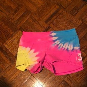 3-2-1 Apparel Bright Tie-Dye Shorts